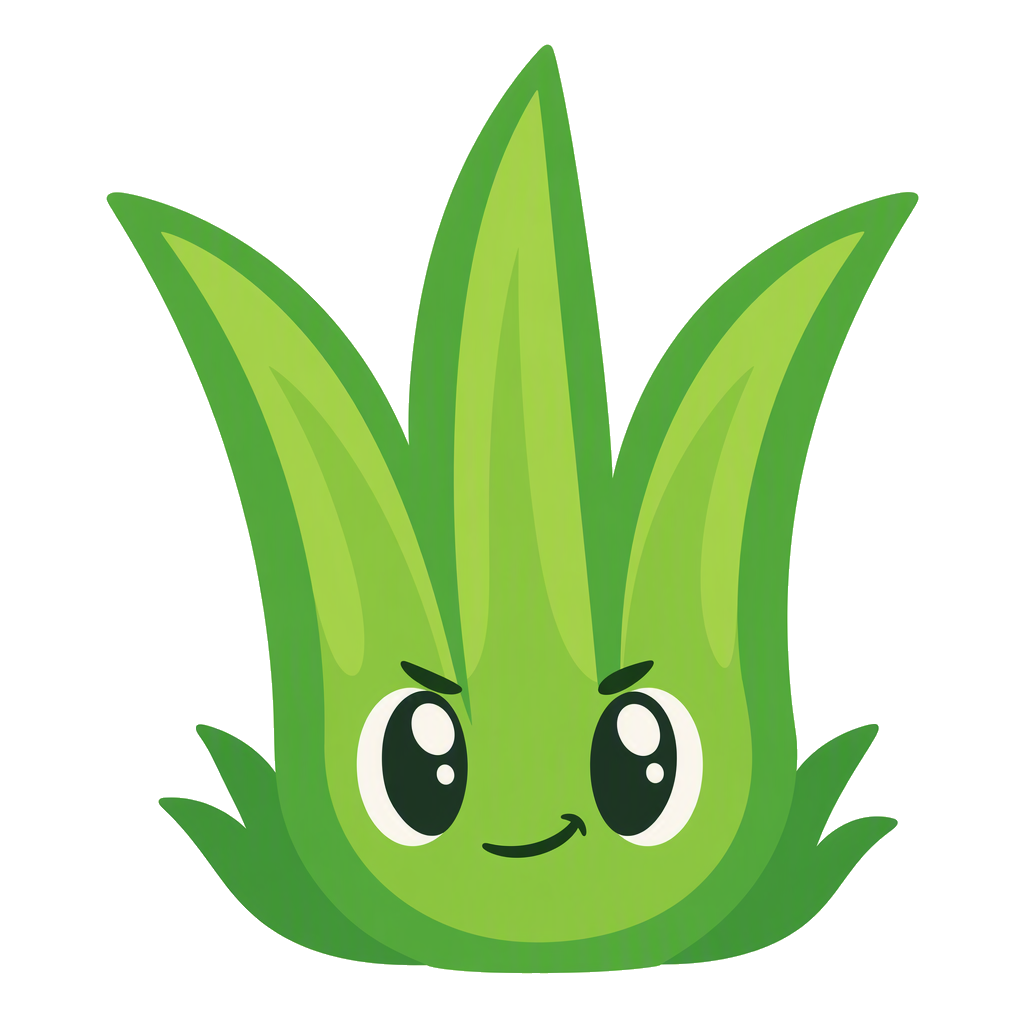 Touch Grass mascot